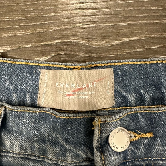 Everlane The Original’90s Cheeky High Rise Straight Leg Crop Jean Size 29 - Picture 6 of 14